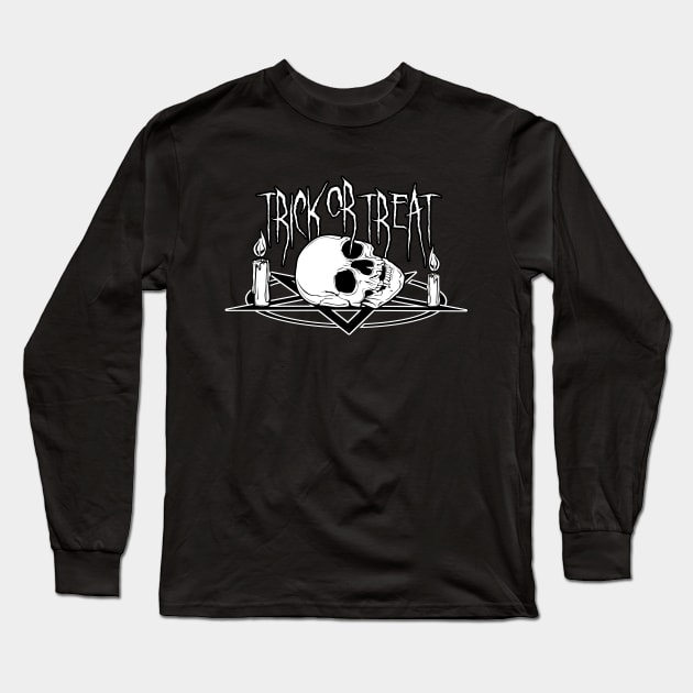 Trick or Treat Long Sleeve T-Shirt by Von Kowen